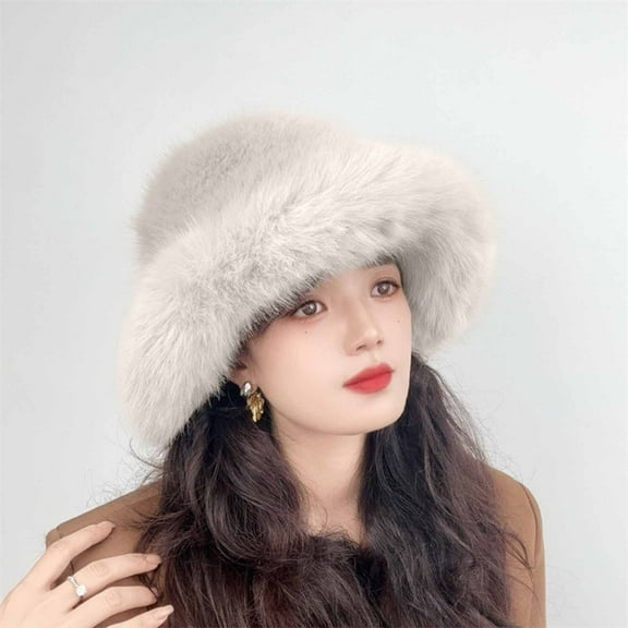 Aueoeo Winter Hats Hats Women's Solid Color Winter Warm Punk Dome Hat Fashion h Fisherman Hat Fitted Hats For Men