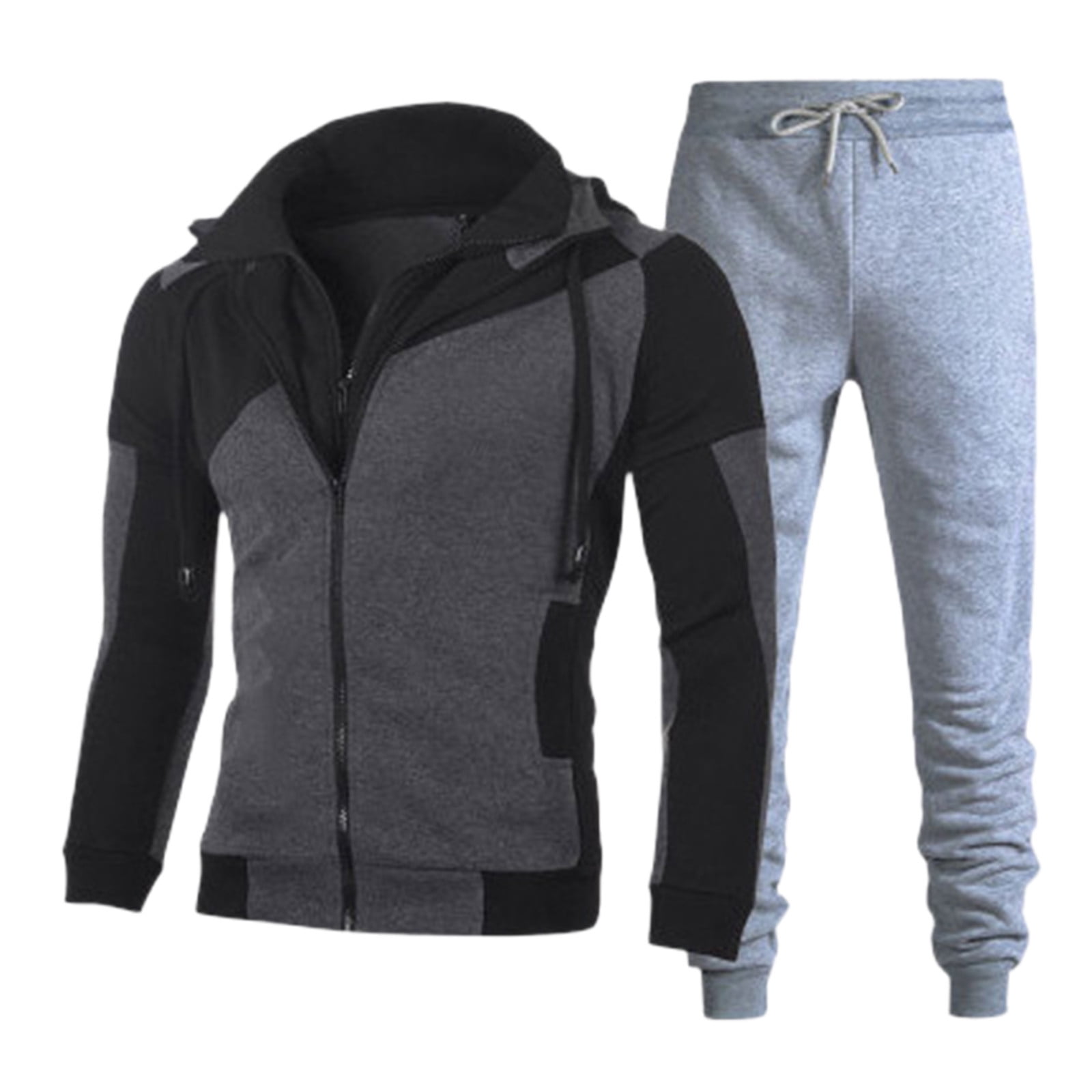 And1 Men's Full Zip Up Tracksuit, Up to 3XL -Two Piece Set