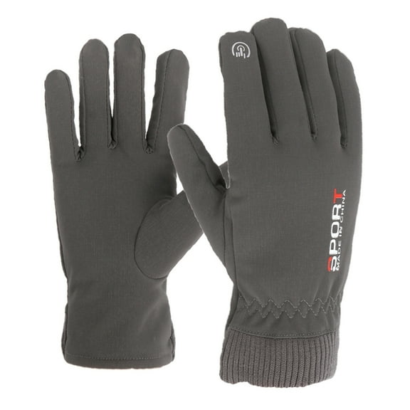Aueoeo Winter Outdoor Cold-Weather Snow-Gloves Comfortable Fashion Mittens Windproof Thermal Ski-Gloves for Women & Men