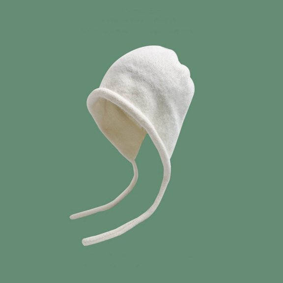 Aueoeo Women Knitted Slouchy Hats Fall Lace Up Outdoor Lightweight Cap Soft Comfortable Slouchy Hats