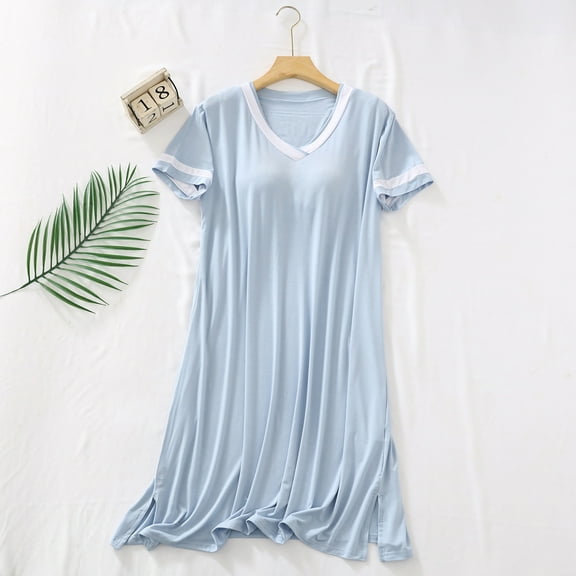 Aueoeo Women Winter Plushs Nightgown Flower Printed Long Sleeve Sleepwear Cute Warm Fuzzy Laple Collar Nightshirt