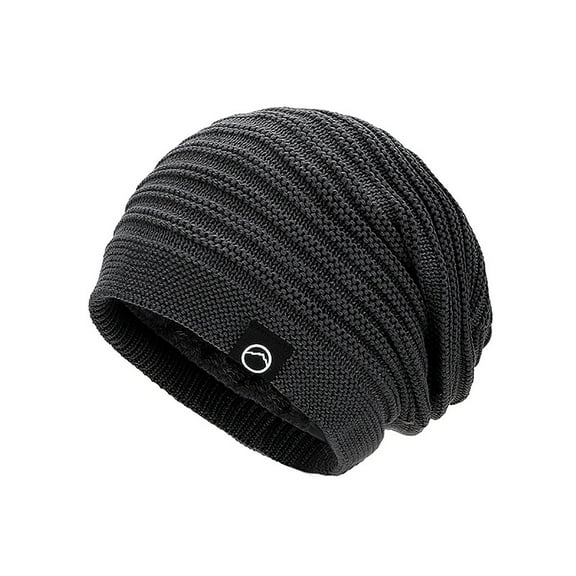 Aueoeo Women Winter Slouchy Hats Warm Acrylic Knitted Lightweight Comfortable Windproof Knit Skull Cap