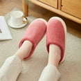 thumbnail image 1 of Aueoeo Women’s Slippers, Women's Fuzzy House Slippers Comfy Memory Foam Bedroom Slippers Warm Slip on Light Shoes Outdoor Indoor, 1 of 5