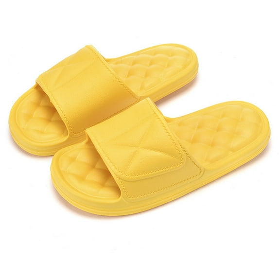 Aueoeo Womens Bathroom Shower Slippers Indoor Home Beach Non Slip Sandal Super Soft Breathable Bedroom Slippers