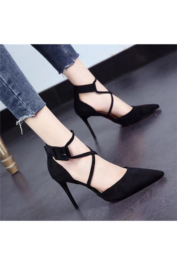 Womens Fashion Closed Toe Classic Pumps Pointed Toe High Heel Shoes Dress Pump Party Prom Shoes