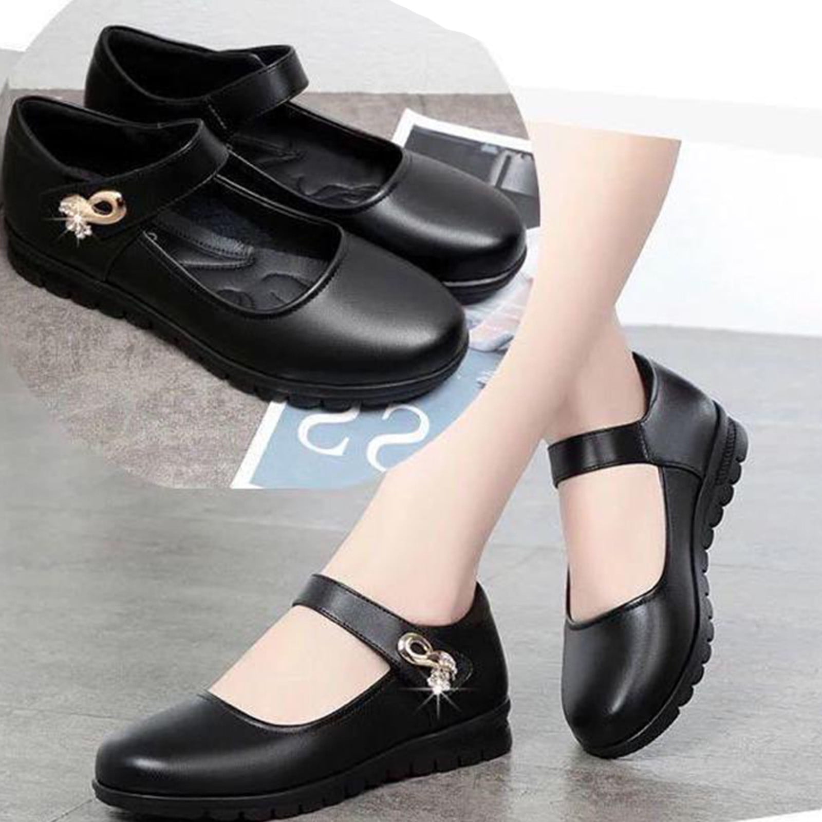 womens flat walking shoes