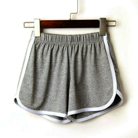 Aueoeo Work Out Shorts Gym for Women, Women's Yoga Dance Short Pants Sport Shorts Summer Casual Wide Leg Ruffle Loose High Waist Shorts