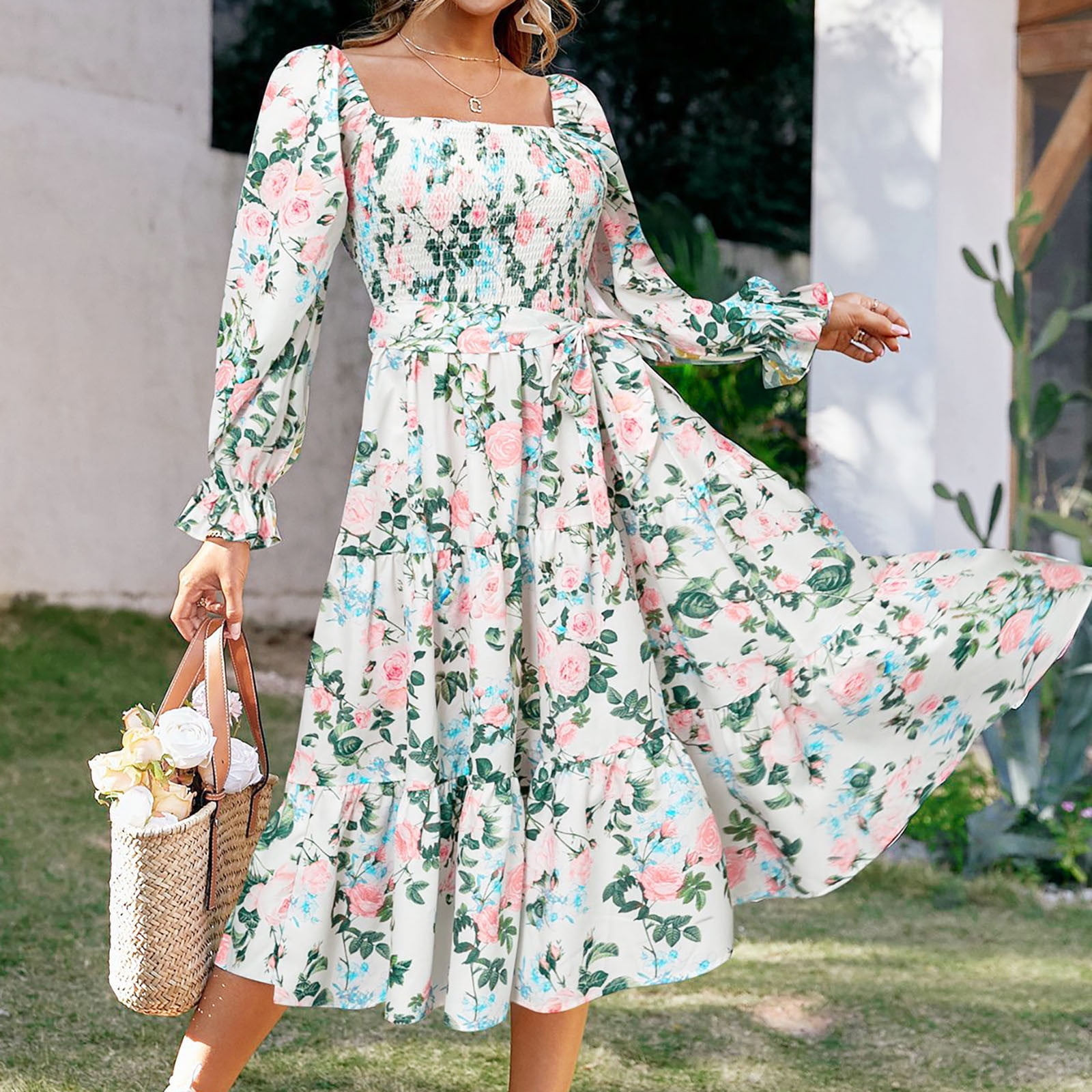 Aueoeo Work dresses for women office casual, Women's Fashion