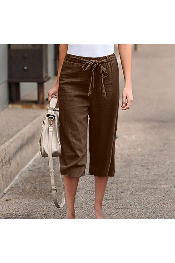 Y2K Shorts Women Casual Solid Color Cropped Trousers Bage Pockets Elastic Waist Comfortable Straight Pants Sweat Shorts Women