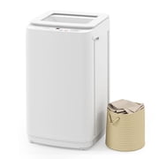 Auertech 15 lbs Portable Washing Machine Top Load Fully Automatic Washer with LED Display & Drain Pump