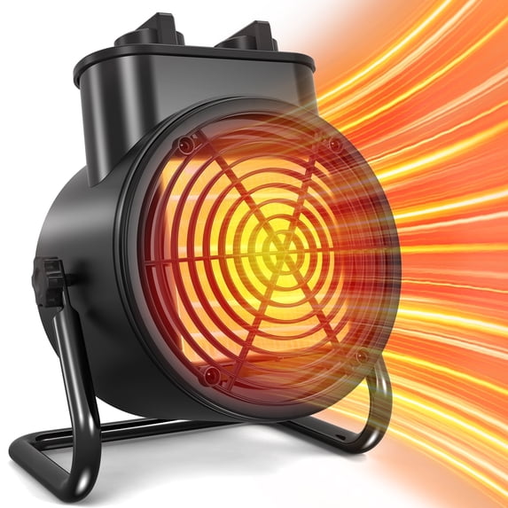 Auertech Powerful 1500W/750W Portable Space Heater, PTC Electric Mini ...