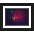 thumbnail image 1 of Auf dem, Andrea 14x11 Black Ornate Wood Framed with Double Matting Museum Art Print Titled - Horse Head The Dark Nebula, 1 of 4