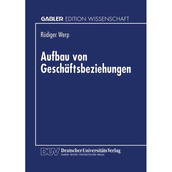 Aufbau Von Geschäftsbeziehungen, (Paperback)