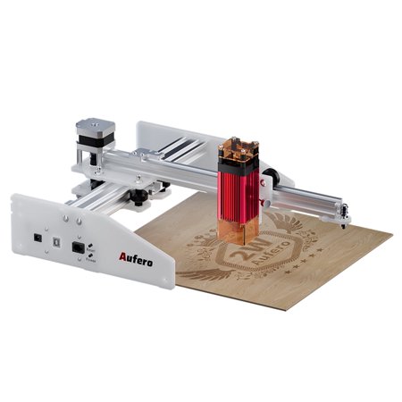 Aufero 1 LU2-2A 1.6W Diode Laser Engraver for Wood and Leather, Beginner-Friendly Craft Engraving Machine