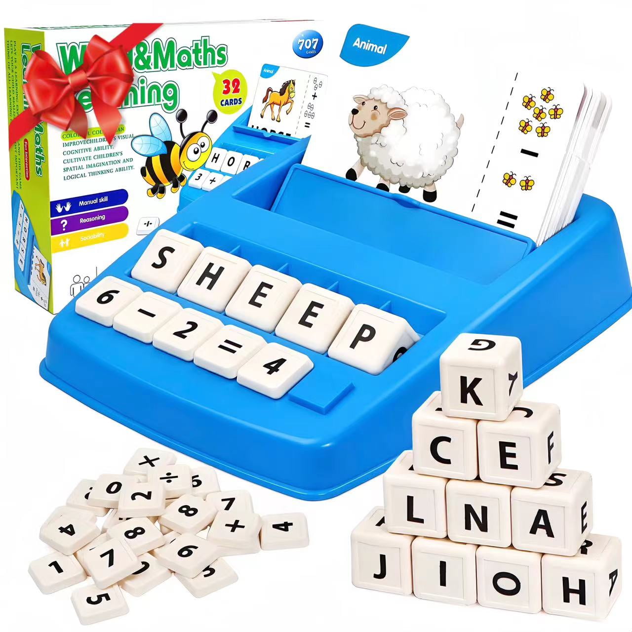 GXQSNOWEF Educational Learning Toys for 3 4 5 6 7 Year Old,Speech Therapy Autism Toys for Toddlers 3-4 Learning Materials Sensory Toys,224 Sight Words