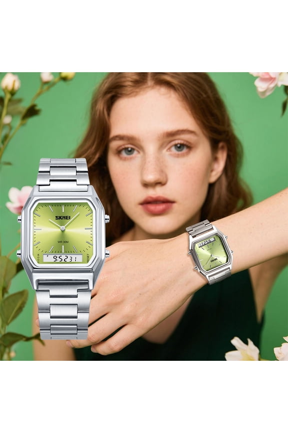 1 Pcs Outdoor Sports Digital Watch, Waterproof Luminous Display for Hiking Camping Running, Multi-Functional Alarm Watch for Swimming and Adventure Gift