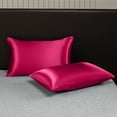 thumbnail image 1 of Aufmer 10 Pcs All-Season Satin Pillowcases 20x29.5in, Temperature Regulating for Night Sweats, Hotel-Quality Softness(Multicolor), 1 of 6