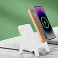 thumbnail image 1 of Aufmer 15W Wireless Fast Charging Phone Bracket. Detachable Small Chair Wireless Charger Desktop Phone Holder With Musical Speaker Function. IOS And Android Universal✿2024 Latest Upgrade, 1 of 1