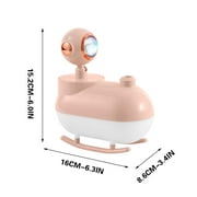 Aufmer 2in1 Sunset Lamp Humidifier USB Charging Fogger Bedroom Decoration Sunset Projector Lamp Humidifier✿2024 New Upgrade