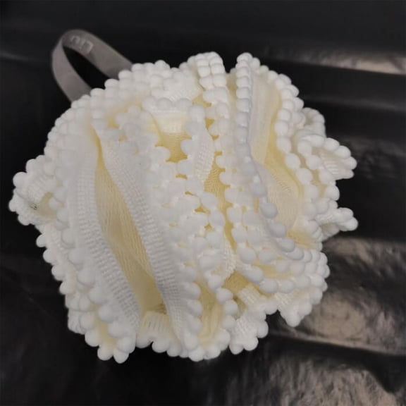 Aufmer Bath Shower Loofah Sponge Pouf Body Wash ScrubberBath Sponge Shower Loofahs 80g Mesh Pouf Bath Scrunchies Body Wash Puff