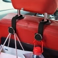rourlinge Car Multifunctional Hook Mobile Phone Car Rear Headrest Hook