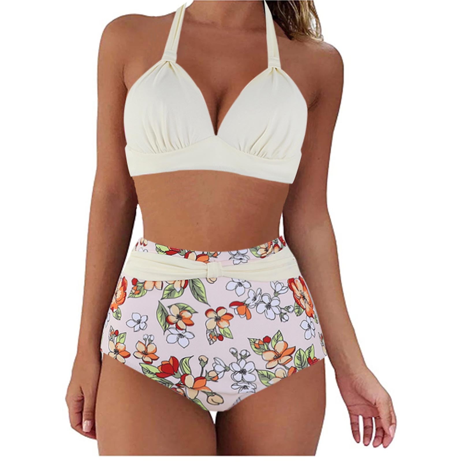 Aufmer Cheistmas Womens Bathing Suits Two Piece Juniors Juniors