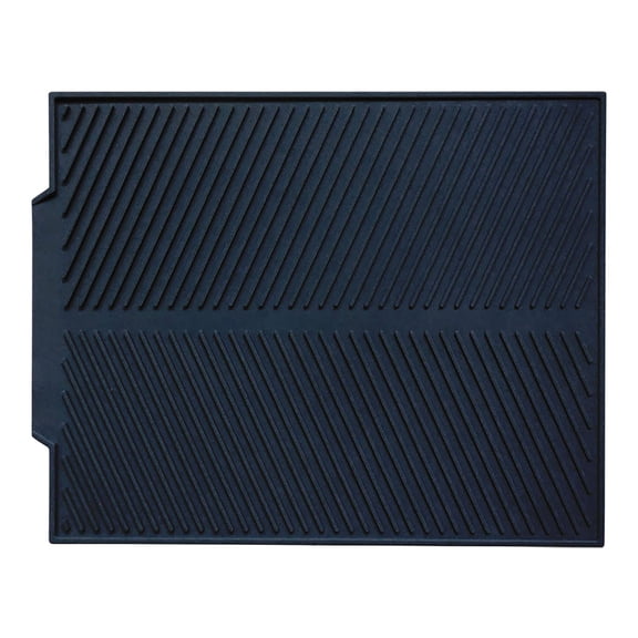 Aufmer Dish Drying Mat, Flexible Rubber Dish Draining Mat,167x13 Inch Silicone Heat Resistant Slip-proof Dish Tray Drain Board for Kitchen Counter✿Latest upgrade