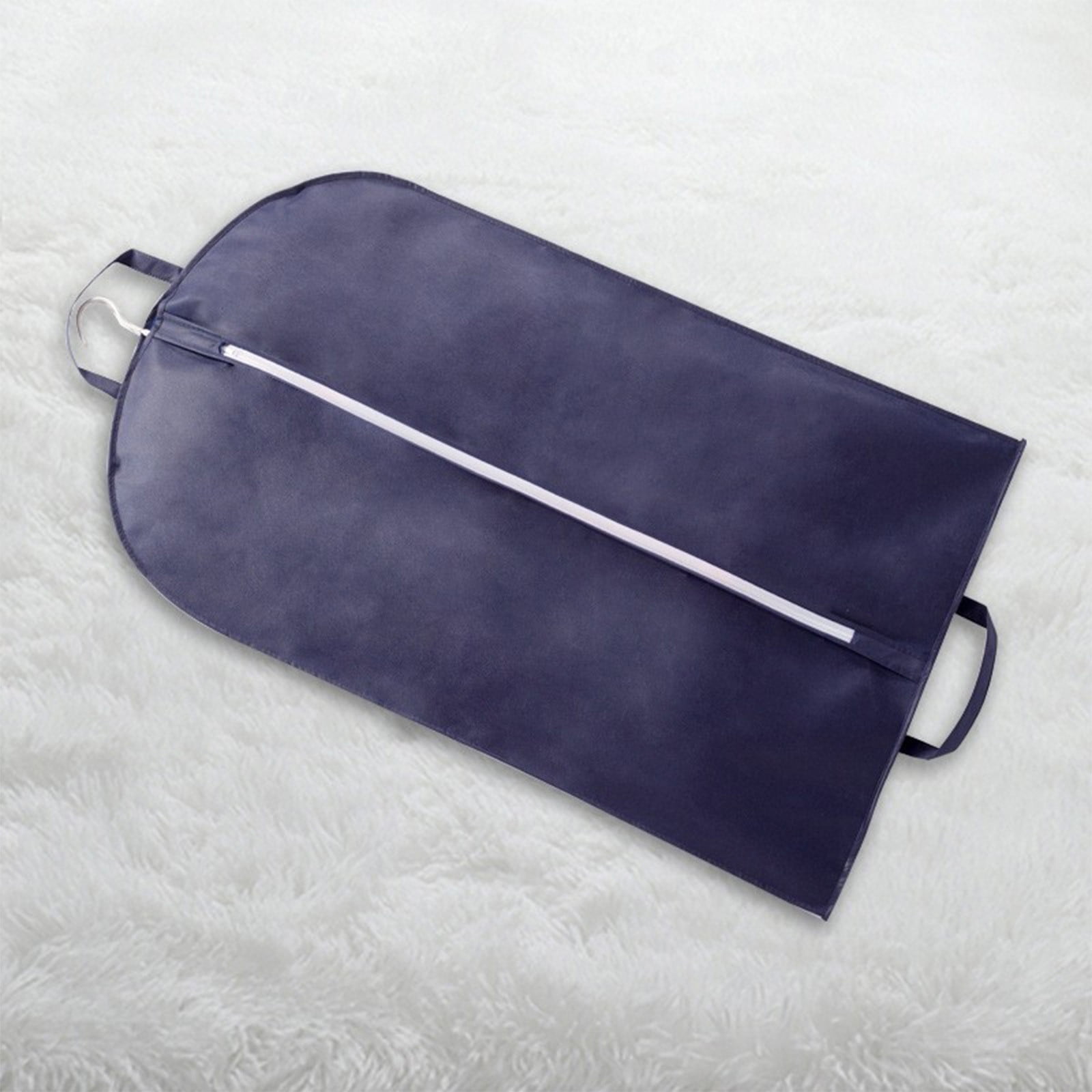 2 Packs Large Capacity Waterproof Fabric Suit Covers Travel Heavy Duty Oving Bag Hanging Clothes Bag Garent Bag For 20 Shirts Closet Storage - Zipper Clothes Bag And Clothes Bag Price