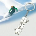 Aufmer Jewelry Holiday Deals Winter Sports Ski Keychain Snowboard