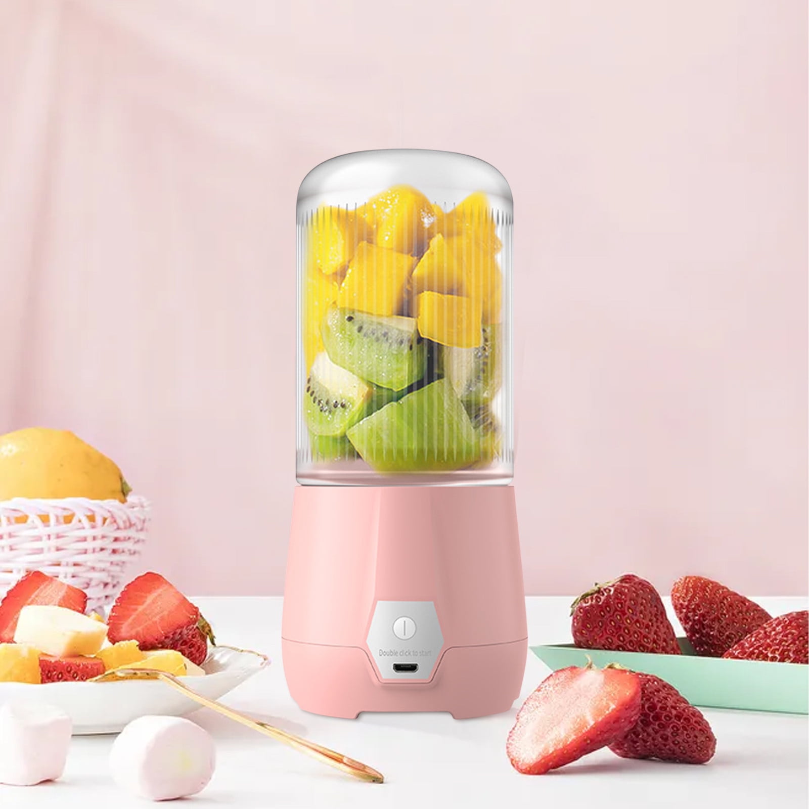 Aufmer Portable Blenders Juicer Cup Travel Blenders Bottles With USB