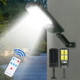 Aufmer Solar Outdoor Lights Motion Sensor Solar Powered Lights With