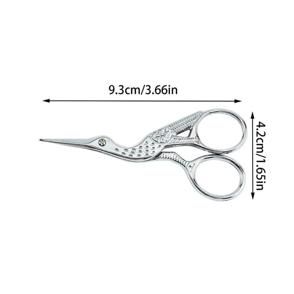 Aufmer Type Retro Scissors Beauty Scissors Retro Small Scissors All Steel Scissors Upgraded ✿Poor Things