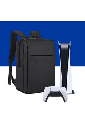 Handbag for PS5,Travel Storage Handbag Backpack For PS5 Console Protective Luxury Bag,Travel Pouch for Game Console Discs/Digital Versions and Controllers,Game Cards,HDMI and Accessories