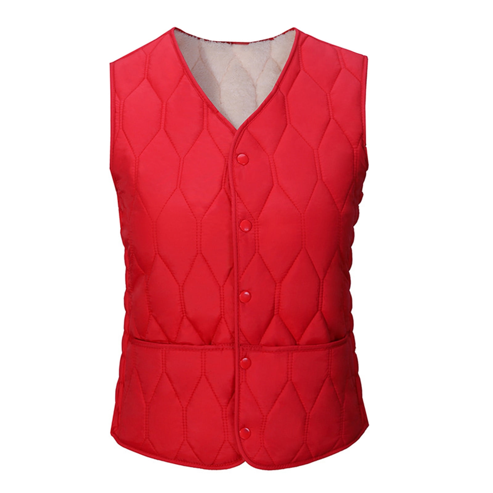 Jacenvly Winter Puffer Vest for Women Cropped Stylish Misses Waistcoat