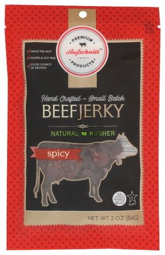 Aufschnitt Spicy Beef Jerky 2 oz (Pack of 12)