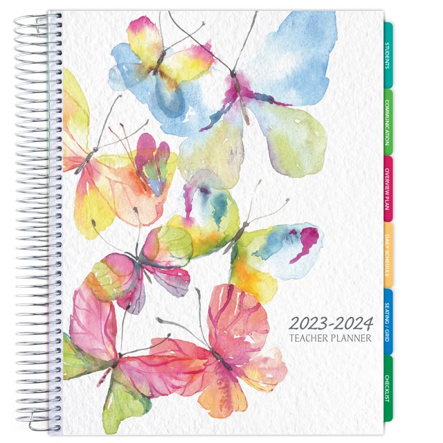 Aug 2023Jul 2024 Deluxe Teacher Lesson Planner Notebook 8.5x11 Daily