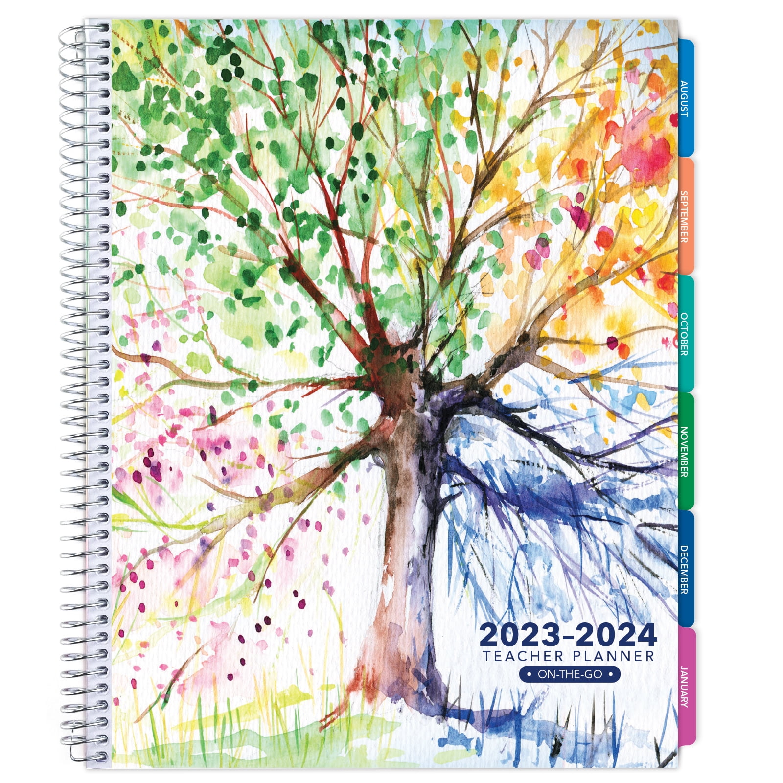 Aug 2023Jul 2024 Lite Teacher Lesson Planner Notebook 8.5x11 Daily