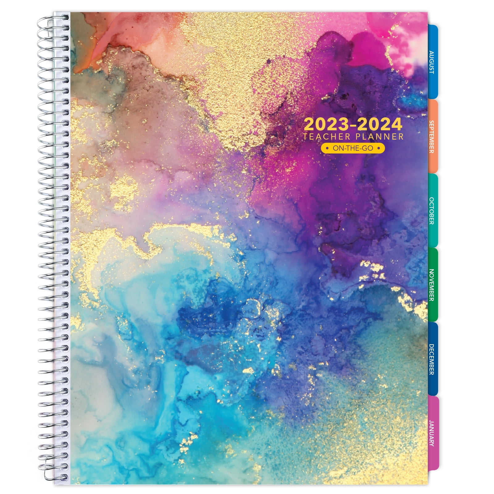Aug 2023Jul 2024 Lite Teacher Lesson Planner Notebook 8.5x11 Daily