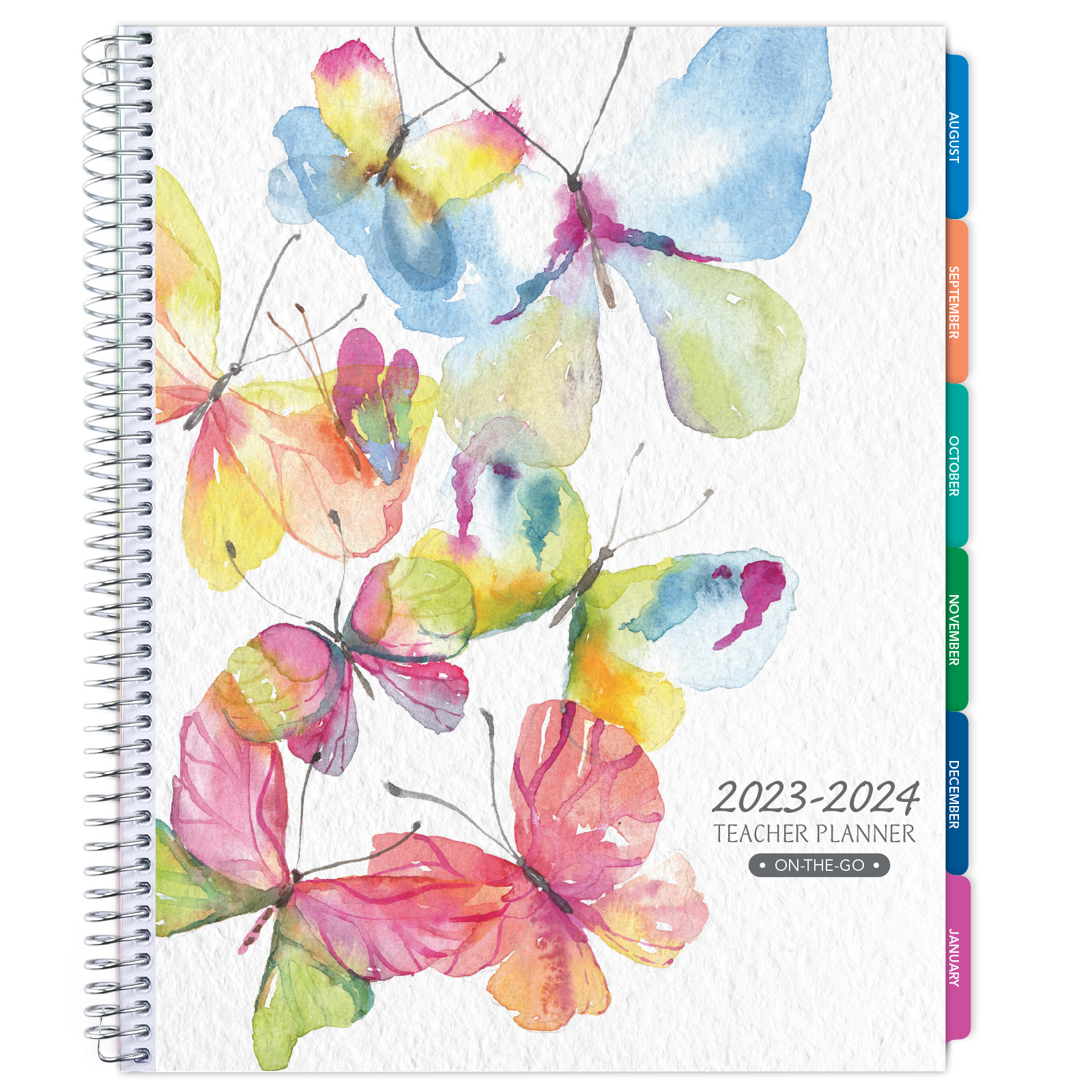 Aug 2023Jul 2024 Lite Teacher Lesson Planner Notebook 8.5x11 Daily