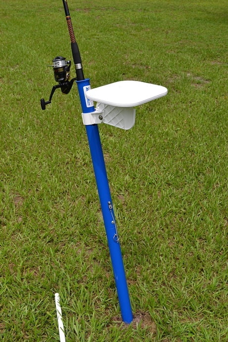 Big Rod Surf Beach Fishing Rod Holder with Ground Stand - Walmart.com