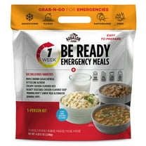 Augason Farms BE READY 1-Week 1-Person Emergency Food Supply, Survival