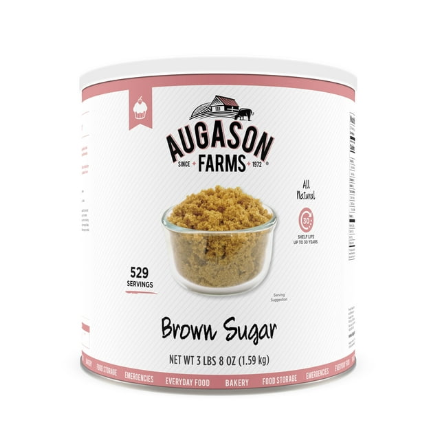 Augason Farms Brown Sugar 3 lbs 8 oz No. 10 Can