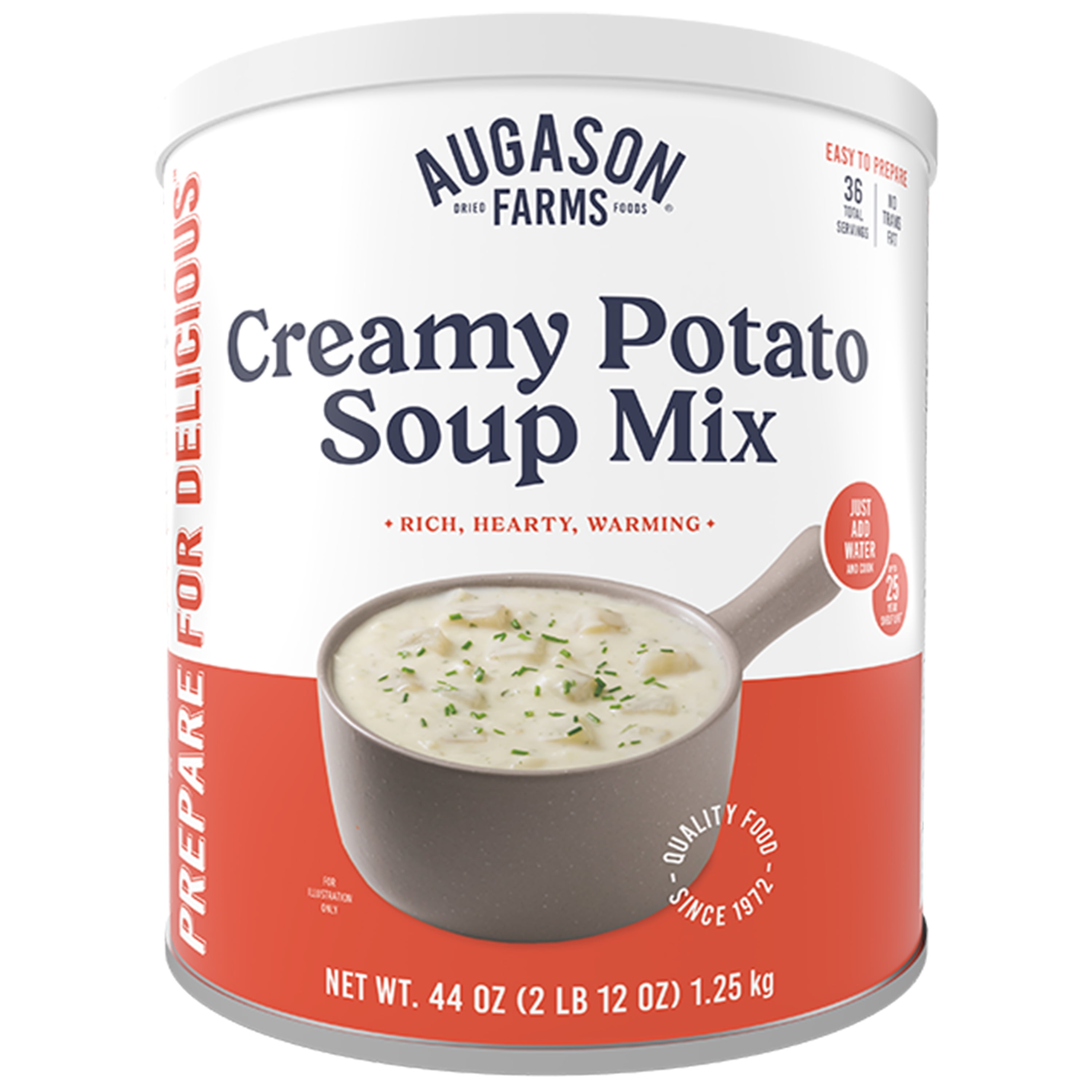 Augason Farms Creamy Potato Dry Soup Mix 2 lb 12 oz