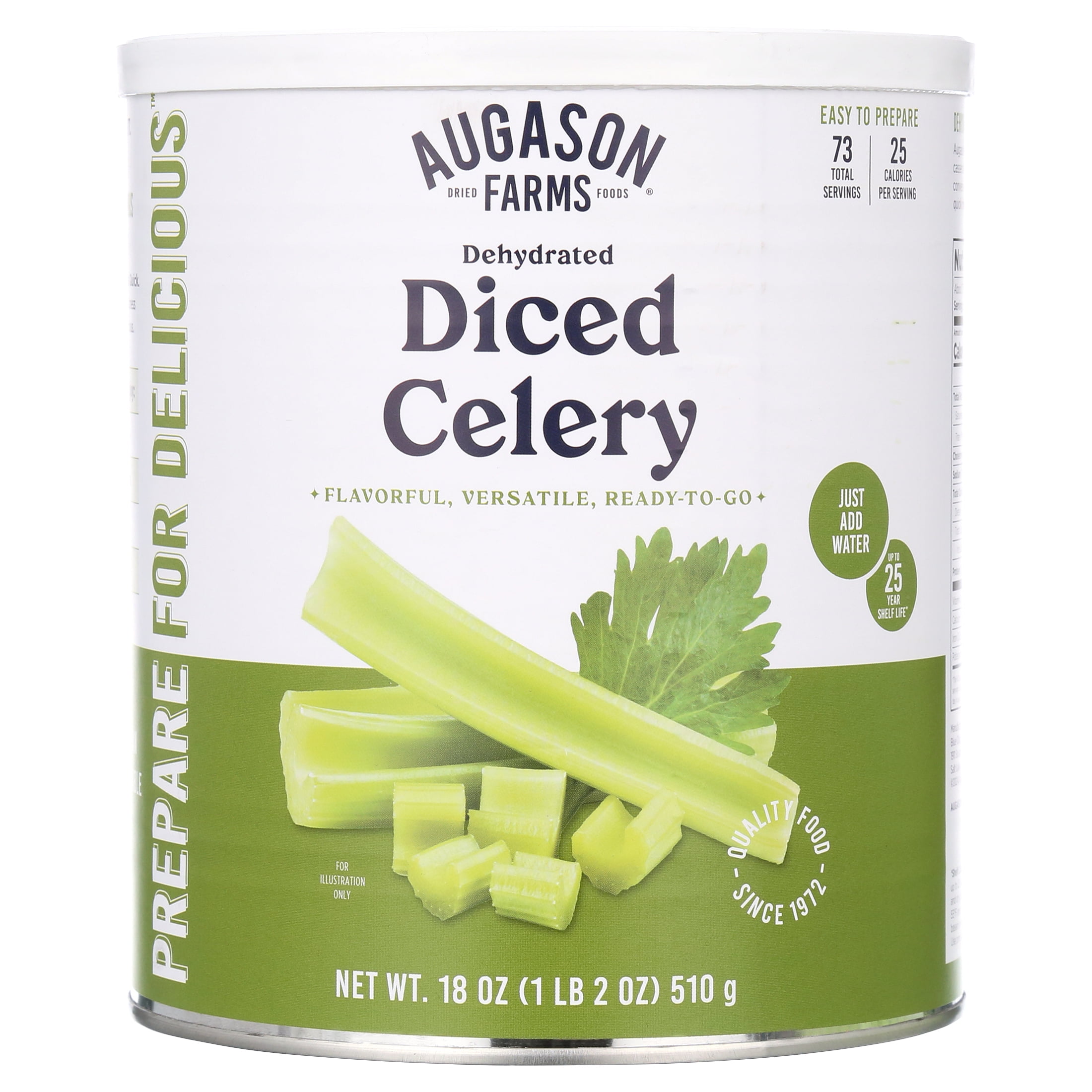 Flocons D'épinards Déshydratés Augason Farms – 8 Oz – Alimentation D'urgence Et Survie