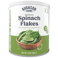thumbnail image 1 of Dehydrated Spinach Flakes Emergency Food Supply, 45 Servings, 25 Year Shelf Life, 15 Calories per Serving - Dehydrated Meals, Survival Food Camping Essentials Can, 1 of 8
