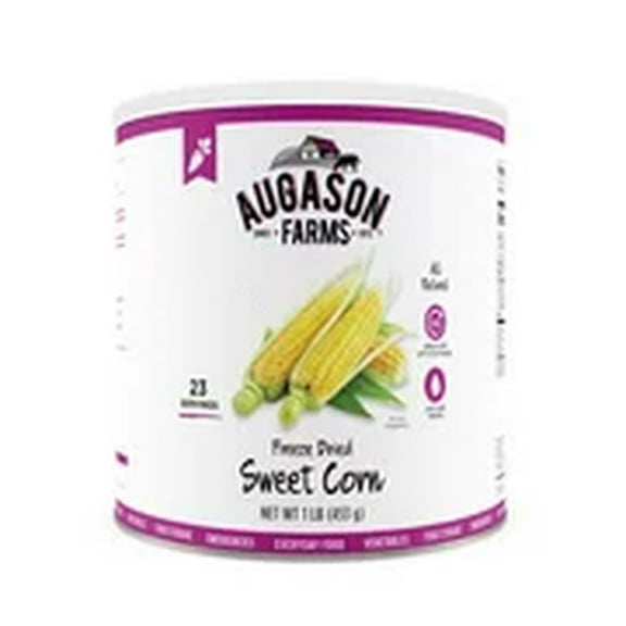 Augason Farms Freeze Dried Sweet Corn (Pack of 3)
