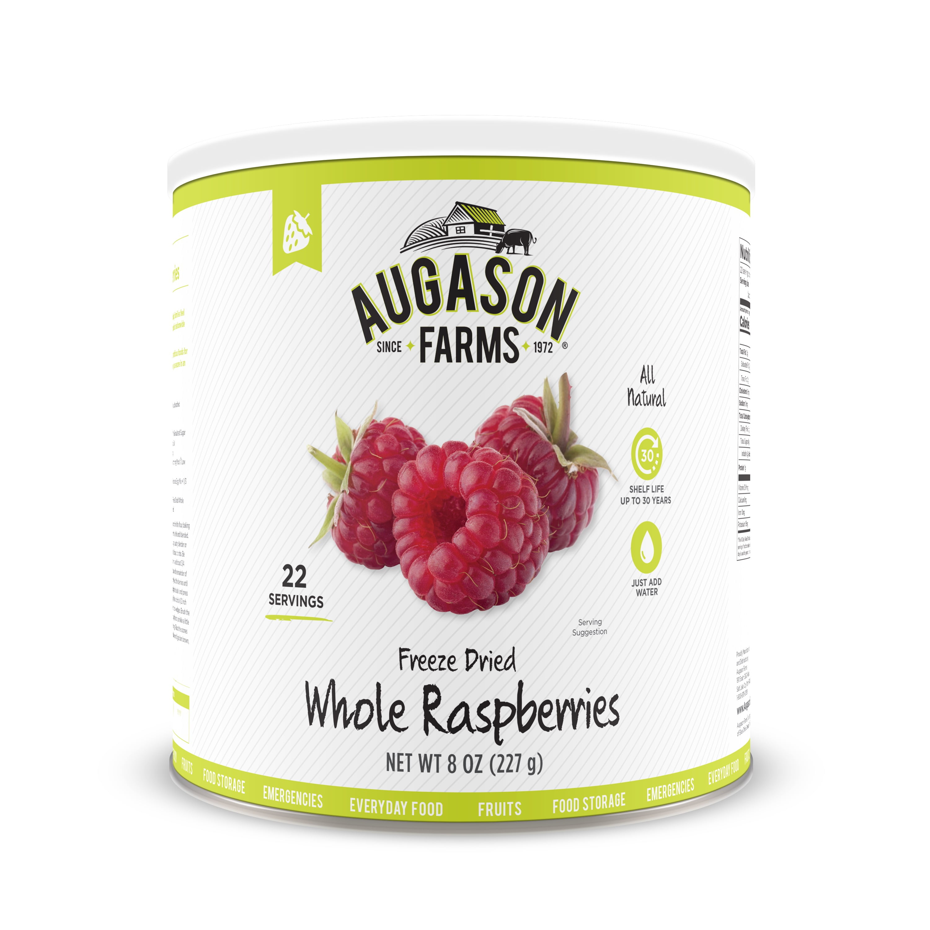 AUGASON FARMS 15.6 oz. Ready Plus Freeze Dried and Dehydrated Fruits  5-90206 - The Home Depot