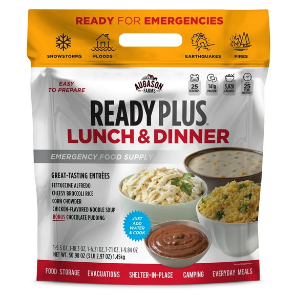 Augason Farms Lunch & Dinner Emergency Food Supply