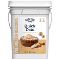 thumbnail image 1 of Quick Oats Emergency Food Supply, 113 Servings, 30 Year Shelf Life, 4 Grams of Fiber per Serving - Dehydrated Meals, Survival Food Camping Essentials, 4 Gallon Bucket, Just Add Water, 1 of 8