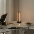 thumbnail image 1 of Auge Light 12.76 in Gray Portable Rechargeable Magnetic Light Dimmable Integrated LED Bedside Lamp with Touch Control, 1 of 7